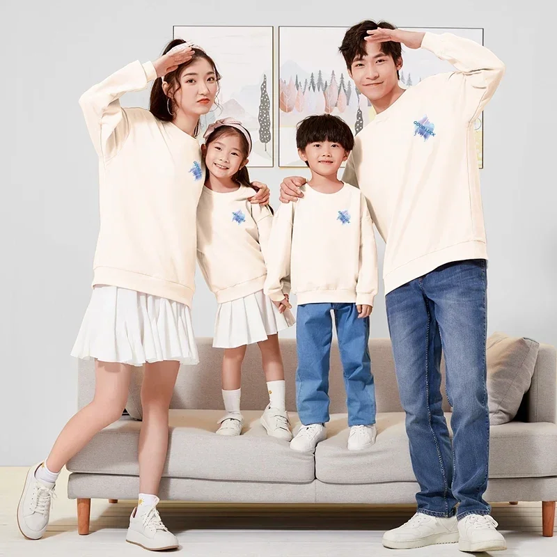 thumbnail image 5 of Camisetas navideñas de invierno para madre e hija, camisetas con estampado de cielo estrellado, conjuntos familiares a juego, sudaderas para padre, hijo, niño y bebé, jerséis casuales, 5 of 5