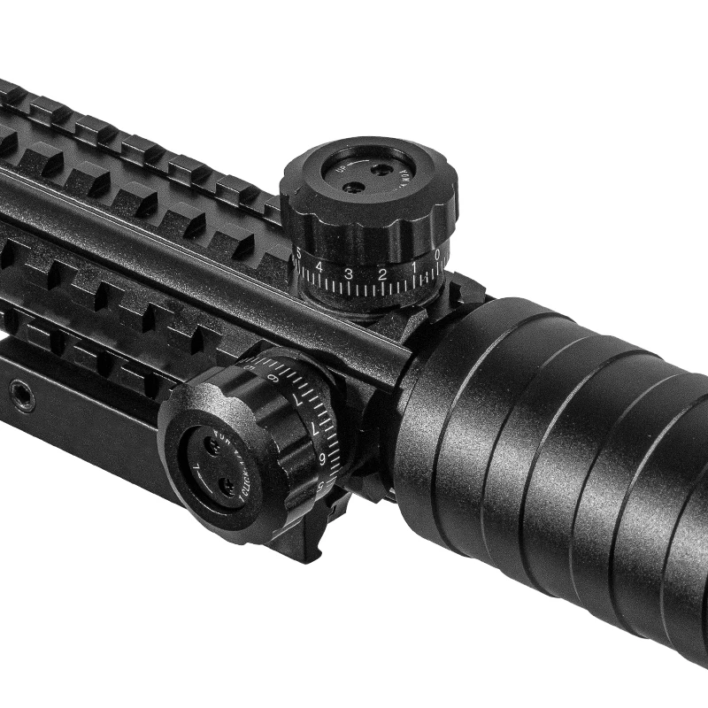 Rifle Scope VOMZ 3-9X32 EG Tactical Optic Red Green Illuminated Riflescope Holographic Reflex 4 Reticle Red Green Dot Combo Hunting Scope