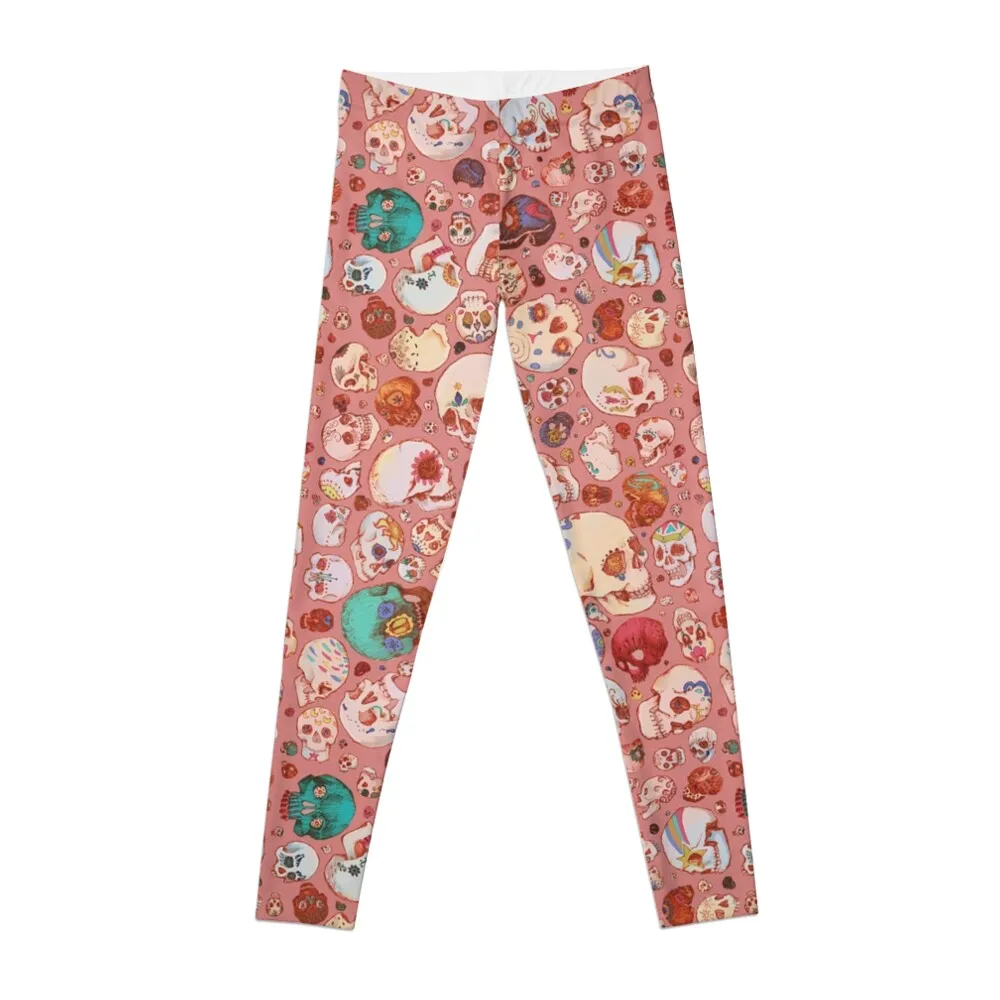 

Skull Doodles Leggings joggers for Sportswear woman gym gym top push up fitness Womens Leggings