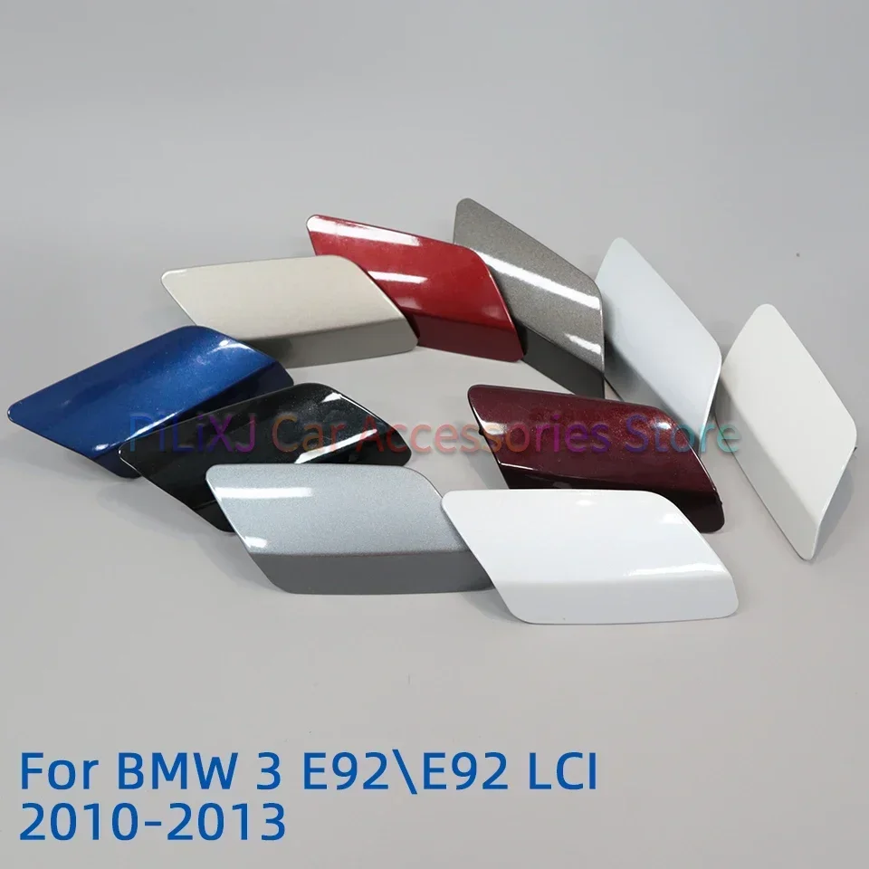 Auto Headlamp Washer Nozzle Cover For BMW E92 E93 LCI 320 325 330 335 M Srpot Coupe Convertible 2006-2013 Painted Cleaner Cap