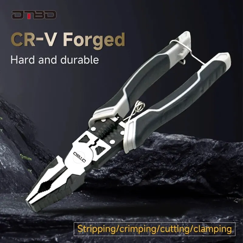 Universal Wire Cutter Diagonal Pliers Crimping Pliers Needle Nose Multifunctional Hardware Hand Tools