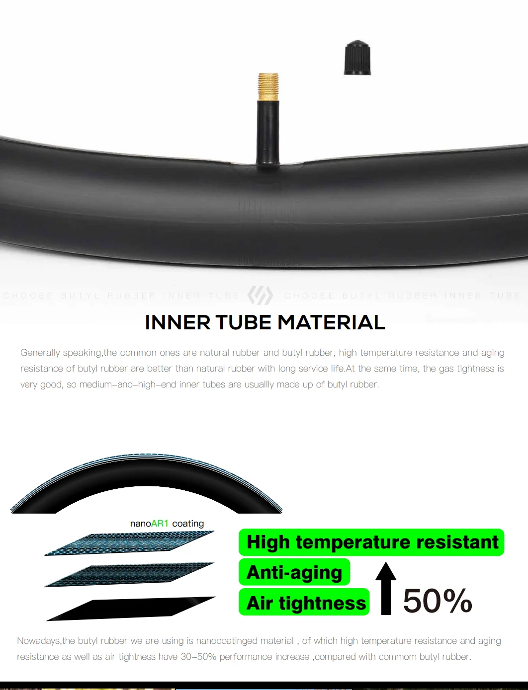 Camere D'Aria Bici 26 Pollici - Confezione Da 2, Con Kit Riparazione - Foto 11