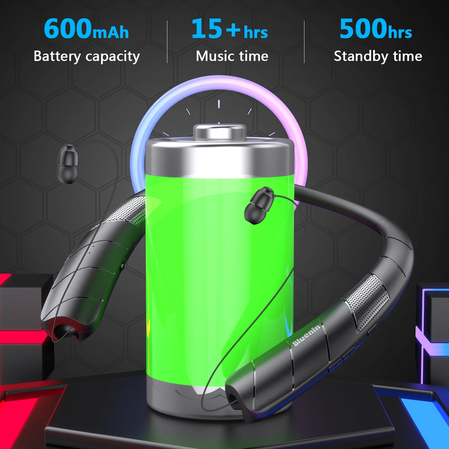 Bluetooth Headphones Speaker 