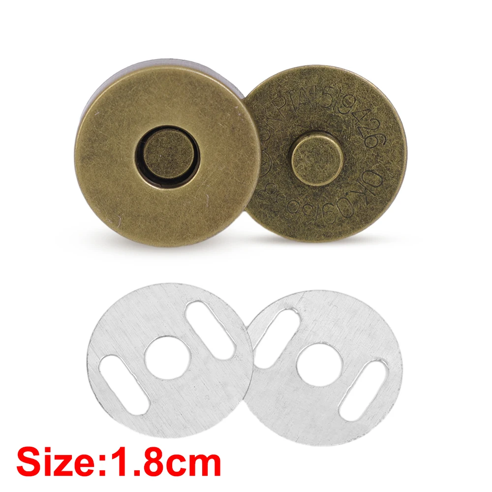 Invisible Magnetic Fastener Set - No-Stitch Bag and Wallet Accessories