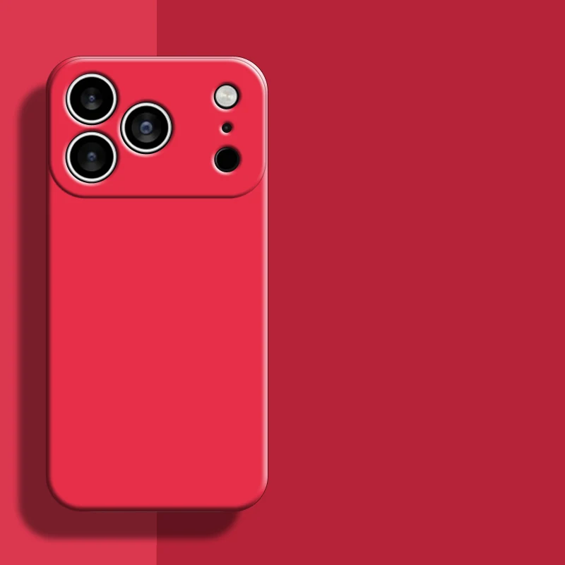 Soft Liquid Silicone Protective Phone Case - Enhanced Protection and Sleek Design