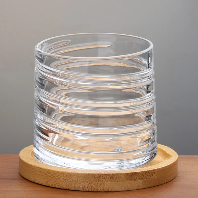 300ml Tumbler Glass Mug Vintage Japanese Wine Glass Beer Whisky Milk Juice Drinking Glasses Decorative Coffee Mug Cocktail Cup
