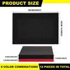 Tool Box Foam Organizers 6 Sets Adjustable Liner Inserts Non Slip Mat Drawers Chest Black Red Blue Yellow 2