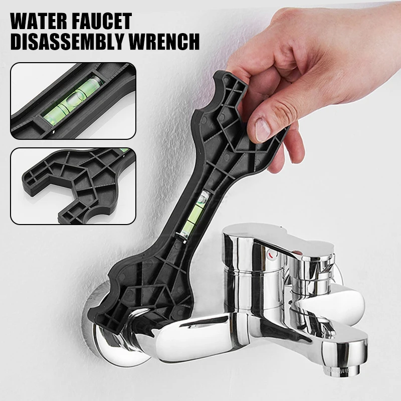 Multifunctional Double Head Shower Wrench High Density Plastic Made