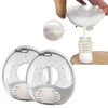 Silicone Mother's Milk Collector With Scale Wearable Anti Spill Breast Pads Nipple Pain Protector Maternity Breastfeeding 2