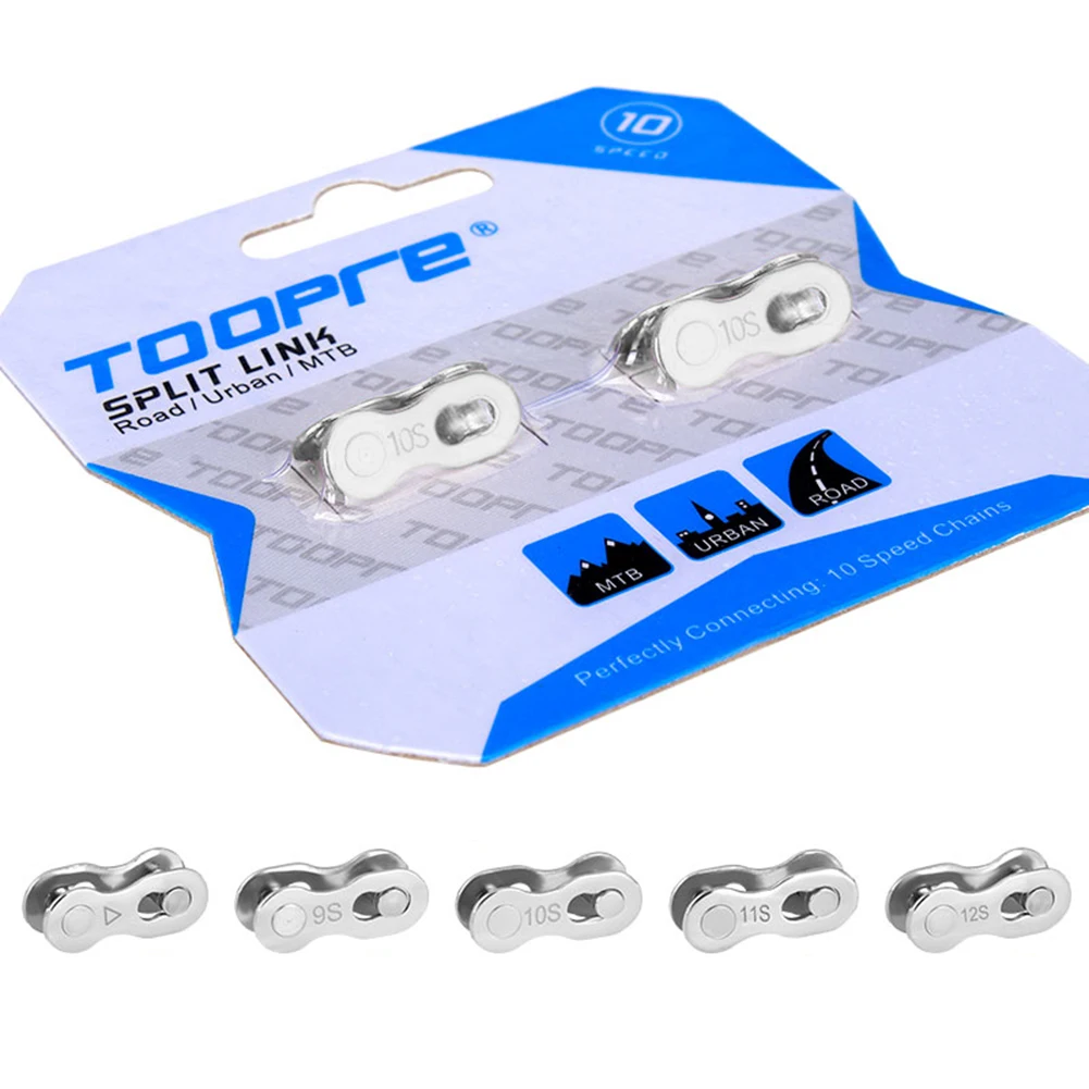 Bicycle Chain Connector 2Pair TOOPRE Road Bike Joint Magic Buckle MTB Accessories Cycling Link 6/7/8/9/10/11/12S