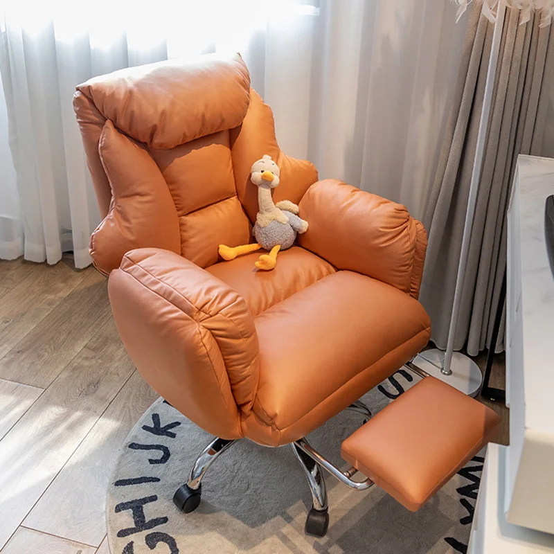 

Gaming Swivel Office Chair Base Wheels Recliner Back Cushion Office Chair Padding Ergonomic Sillas De Gamer Office Furniture
