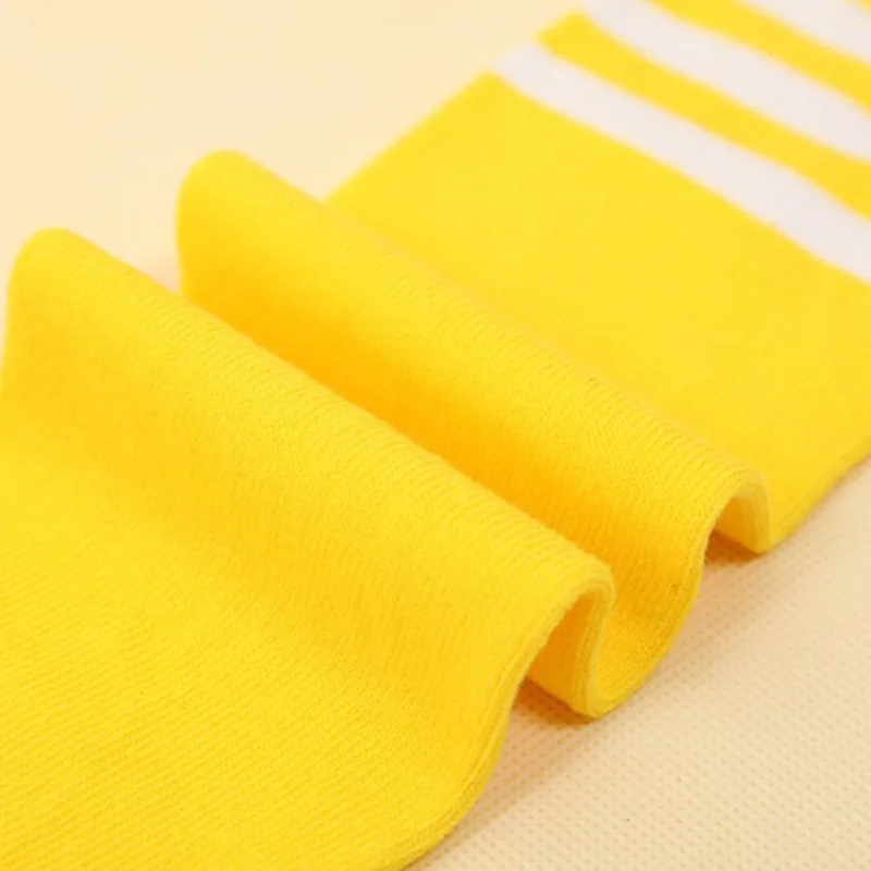 Korean Football JK Stripes Sports School Socks White Black Stockings for Kids Girls Children Knee High Long Tube Leg Warm Socks