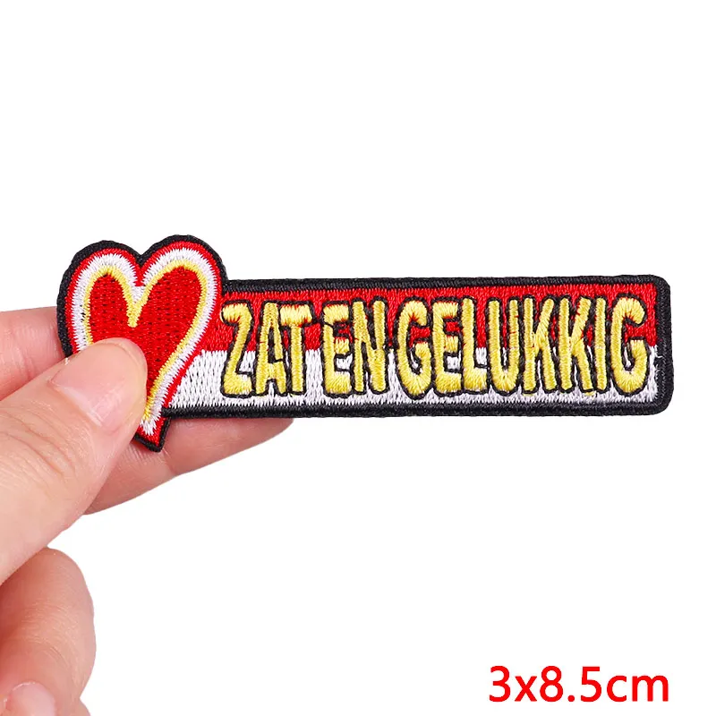 2026 Niederlande Oeteldonk Karneval Patches DIY Eisen auf Patches für Kleidung Niederlande Karneval Oeteldonk Patches auf Kleidung – Detail 35