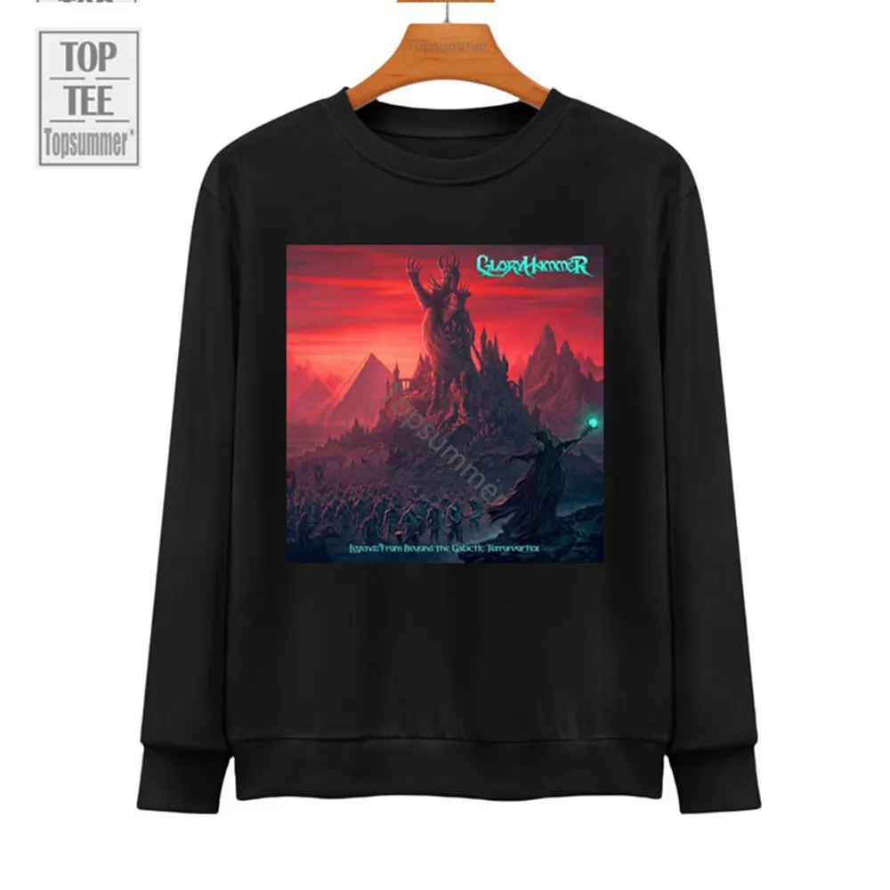 

Legends From Beyond The Galactic Terrorvortex Album Hoodies Gloryhammer Tour Hoodie Women'S Summer Graphic Printed Sweatshirts
