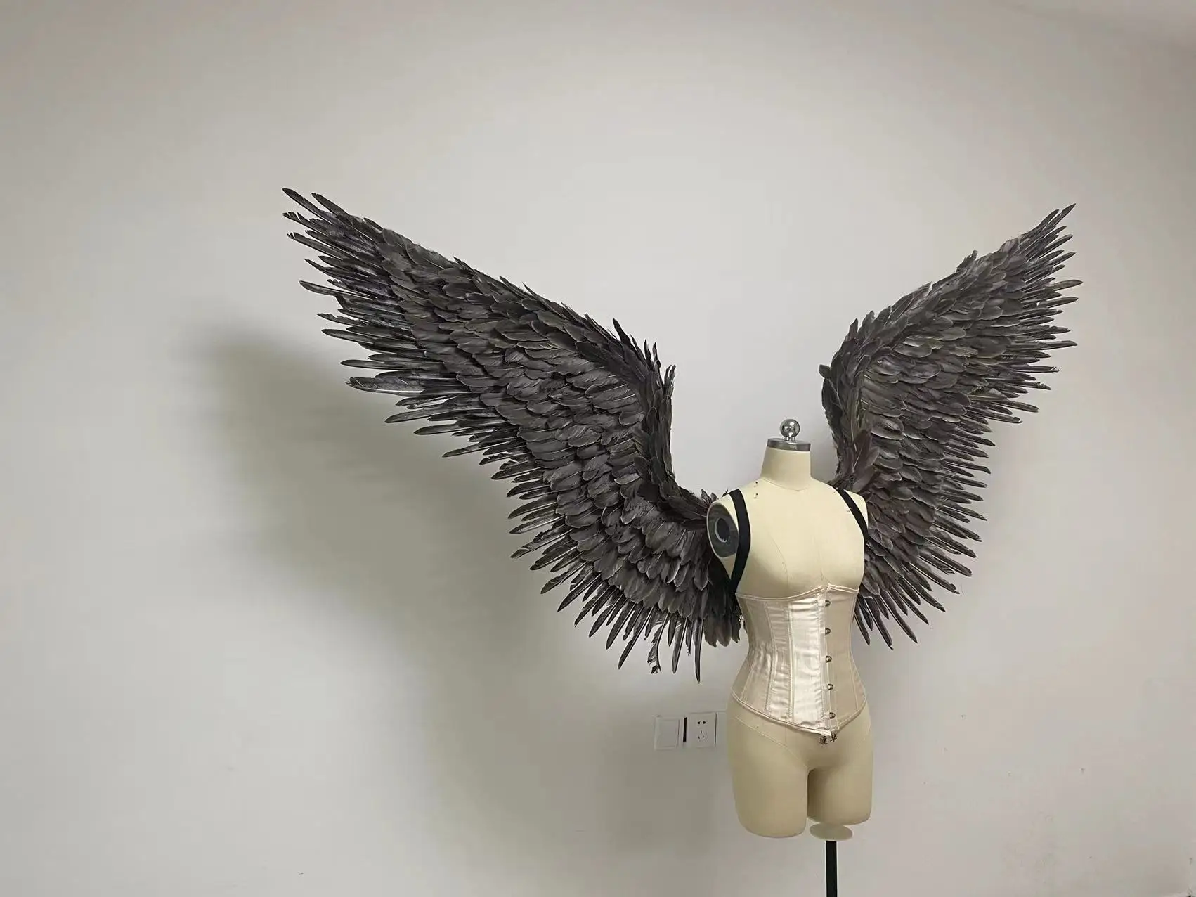 Super Large Adult Weimi Show Feather Angel Wing Party Cos Photography Activity Performance Puntelli