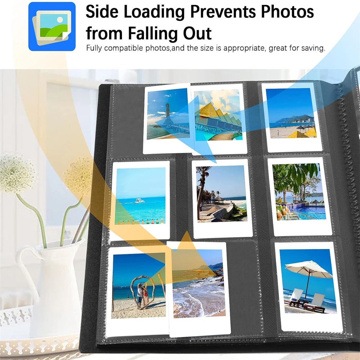 Photo Album 432 Pockets For Fujifilm Mini Camera Polaroid Camera For Fujifilm Mini 11 90 70 9 8+ 8 LiPlay Instant