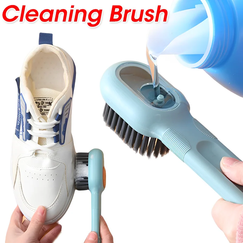 

Shoes Brush Cleaning Laundry Scrubbing Brush Scrub Household Soft Bristle Automatic Liquid Cleaning Adding Hydraulic Shoes Brush