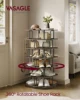 SONGMICSHOME 7-Tier Rotating Shoe Rack Tower Shoe Closet Organizer 28-35 Pairs for Entryway Living Room Shoe Shelf Storage 2