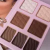 43-color makeup palette, four-layer book-style eye shadow palette, matte pearlescent blush, contour and highlight all in one 4
