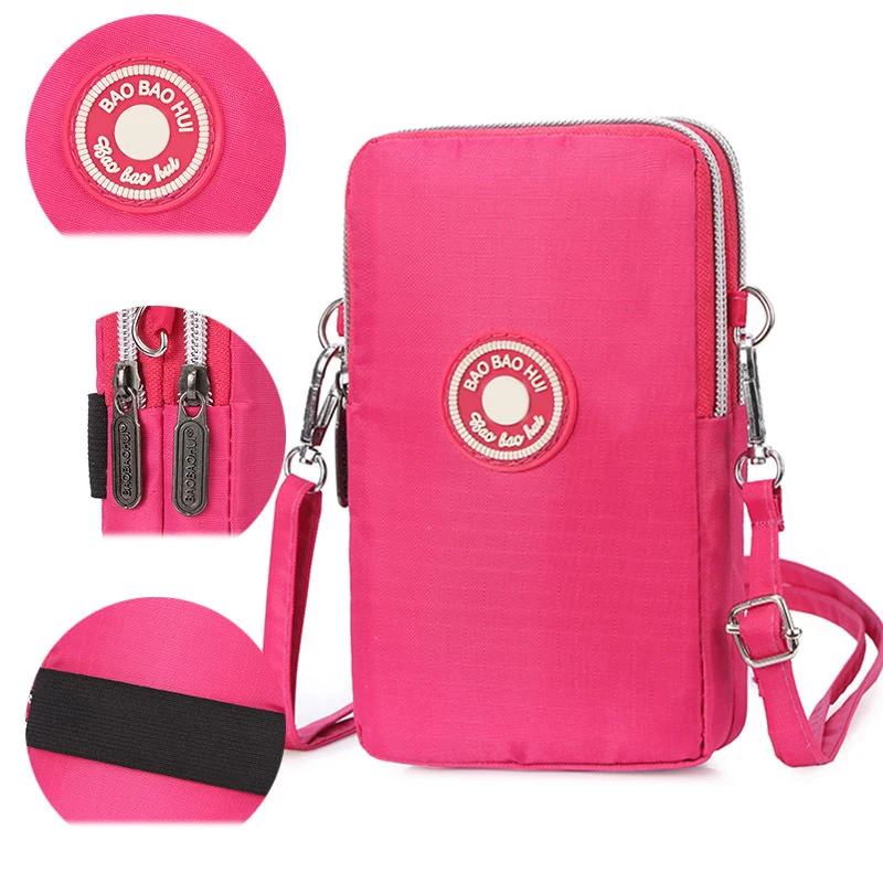 Women Shoulder Bag Sports Wallet Phone Bag