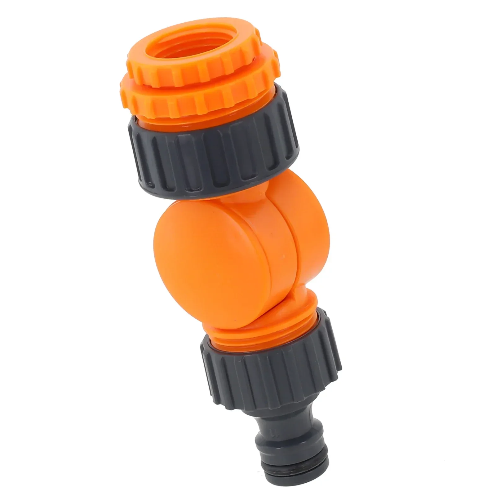1x Garden Hose Tap Thread Angle Adjustable Quick Connector For 13mm Hose 180&deg; Rotatable