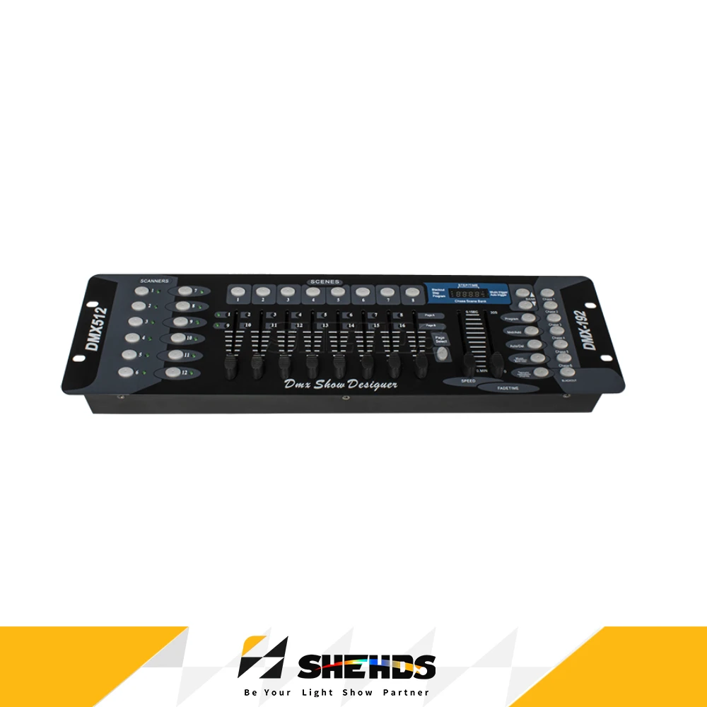 SHEHDS Fast Shipping DMX512 Stage Light DMX Controller Console DMX 192 Controller for Led Par Moving Head Stage Party DJ Light