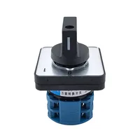 Electric 2/3/4 Position 8 Terminals Rotary Cam Changeover Switch 500V 20A LW28-20 4