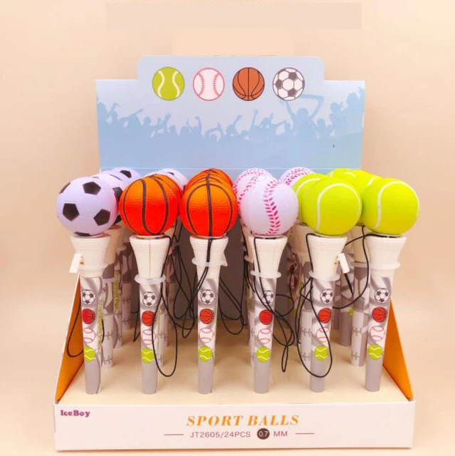 Funny Pens for Promo Football Basketball Gel Ink Sports - Brilliant Promos  - Be Brilliant!