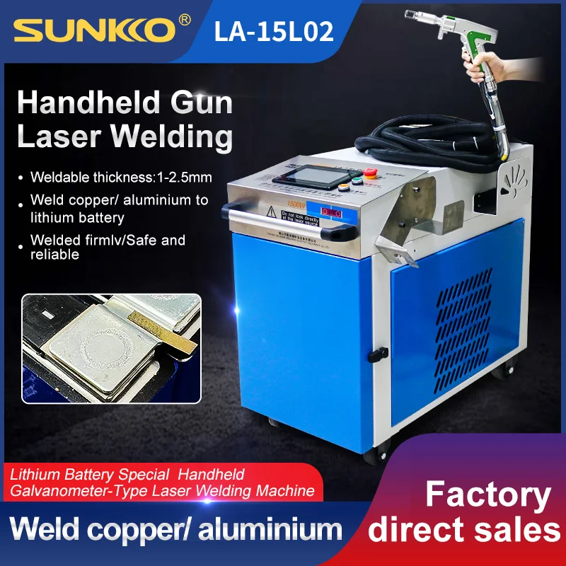 LY Sunko LA-15L02 Lithium Battery Special Handheld Galvanometer-Type Laser Welding Machine 1500w