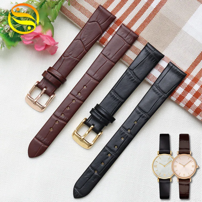 14mm Armani is full of stars Watch Band High Quality Genuine Leather Waterproof Strap For Armani  AR1911 AR1910 AR1802 Wristband