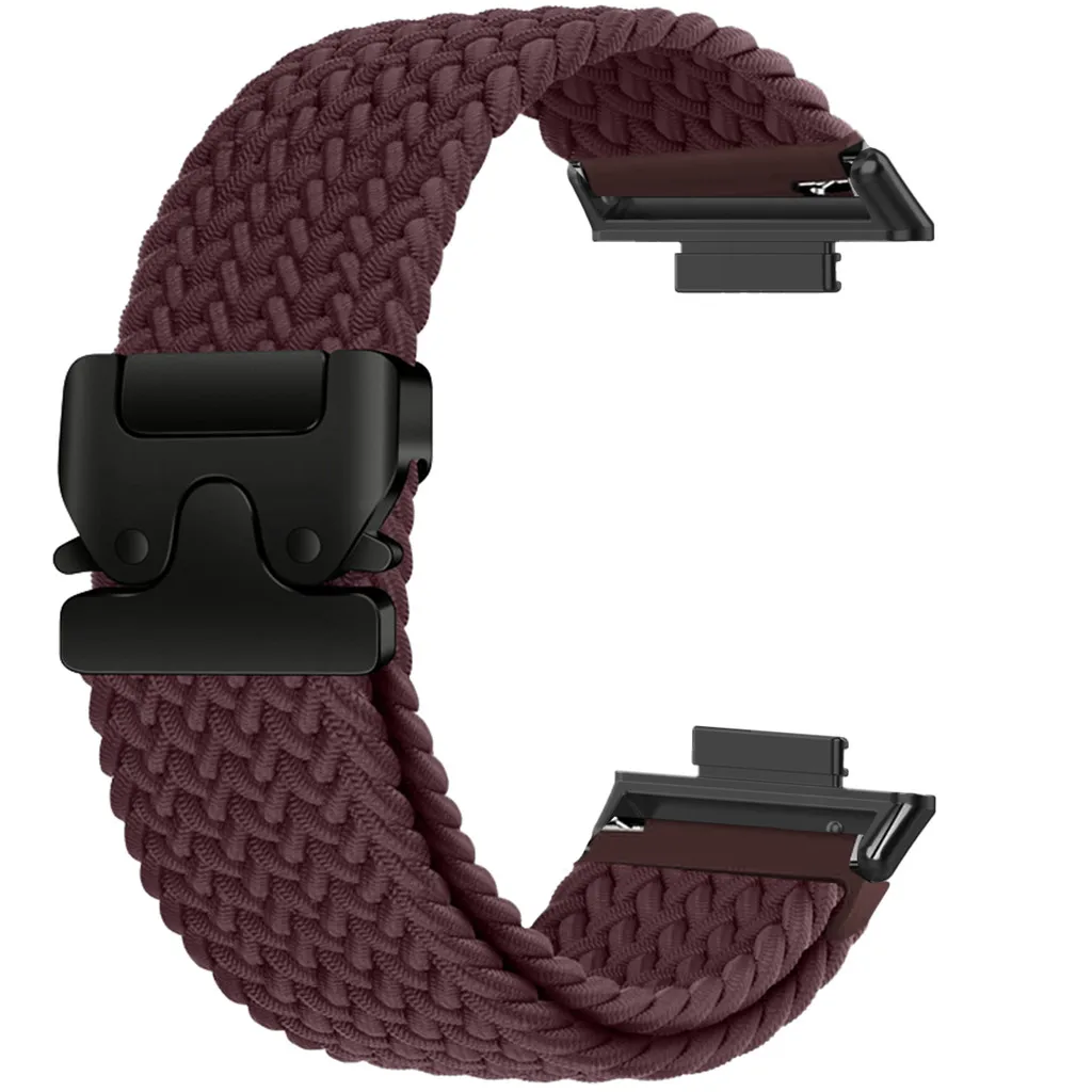 Nylon Elastic Braided Solo Loop Strap for Smartwatches - Unisex Watchband