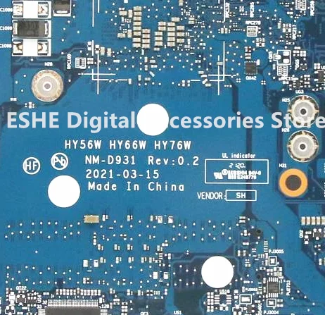 Рисунок 3 - Материнская плата HY56W HY66W HY76W