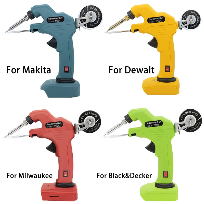 Cordless Soldering Gun For Makita/dewalt/milwaukee/blackdecker 18v