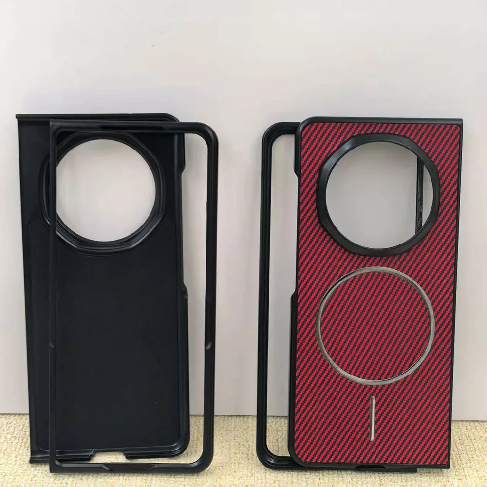 Premium Carbon Fiber Magnetic MagSafe Protective Back Cover