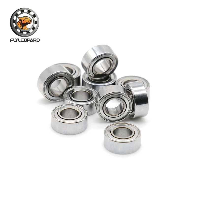 

Wholesale 2Pcs MR105ZZ 5x10x4 mm Grade ABEC-7 Metal Shielded Precision Ball Mini Bearings