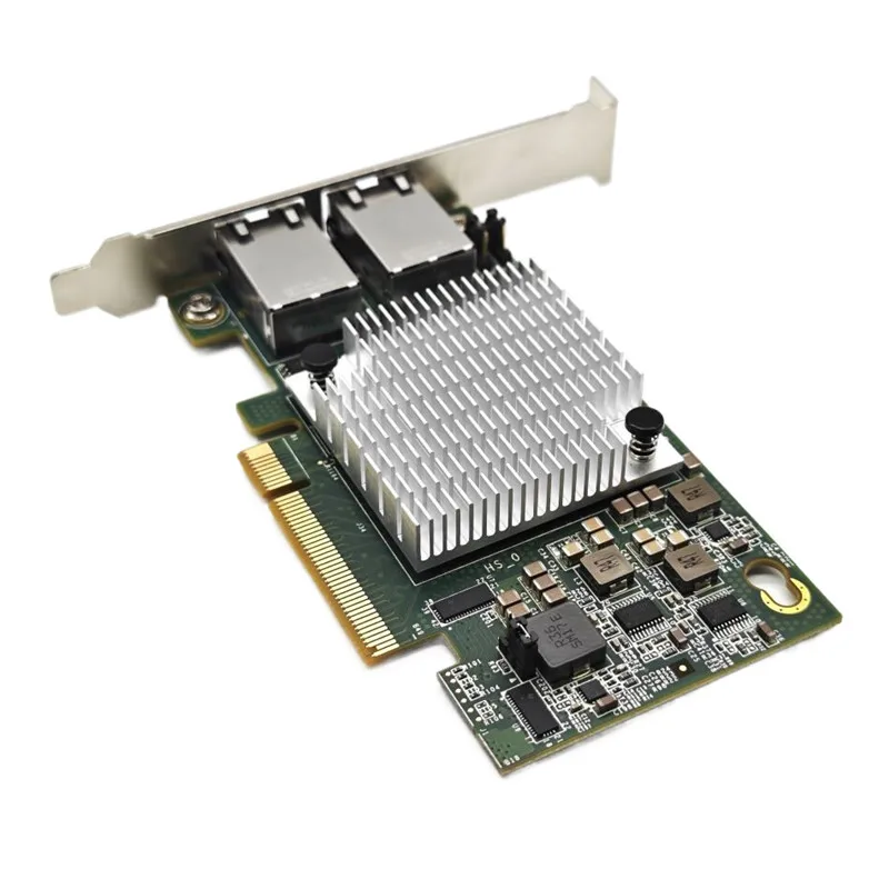 10Gbps Double Port Ethernet Card X540-T2 Chipset PCIE-X8 Nework Extend Adapter D