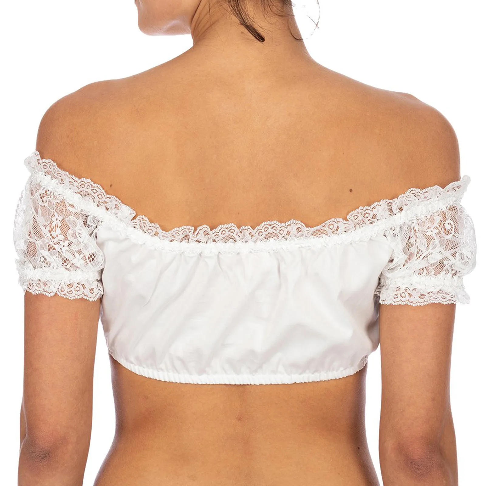 Cokbyavla Chemisier En Dentelle Pour La Fête De La Bière, Costume