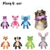 Cute Animal Rope Dog Toy Cute Plush Puppy Chew Pet Squeak Knot Toy Cartoon Rabbit Monkey 1