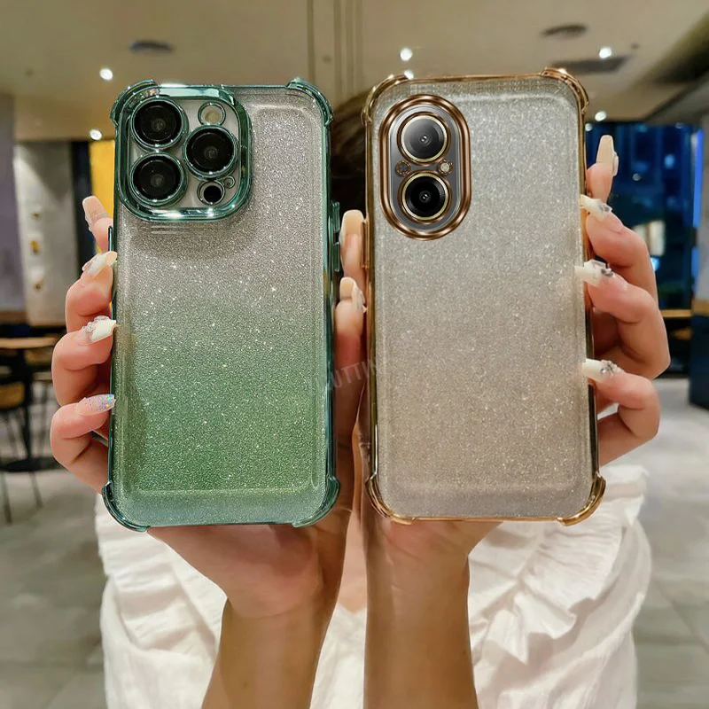 Chic Glittery Air Cushion Phone Case
