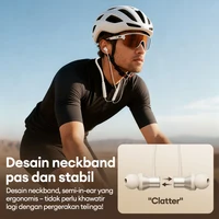 Original Lenovo Y111 Bluetooth 6.0 headphones Neckband Waterproof Magnetic Earbuds Stereo Running Sports Gaming Wireless Headset - Image 6