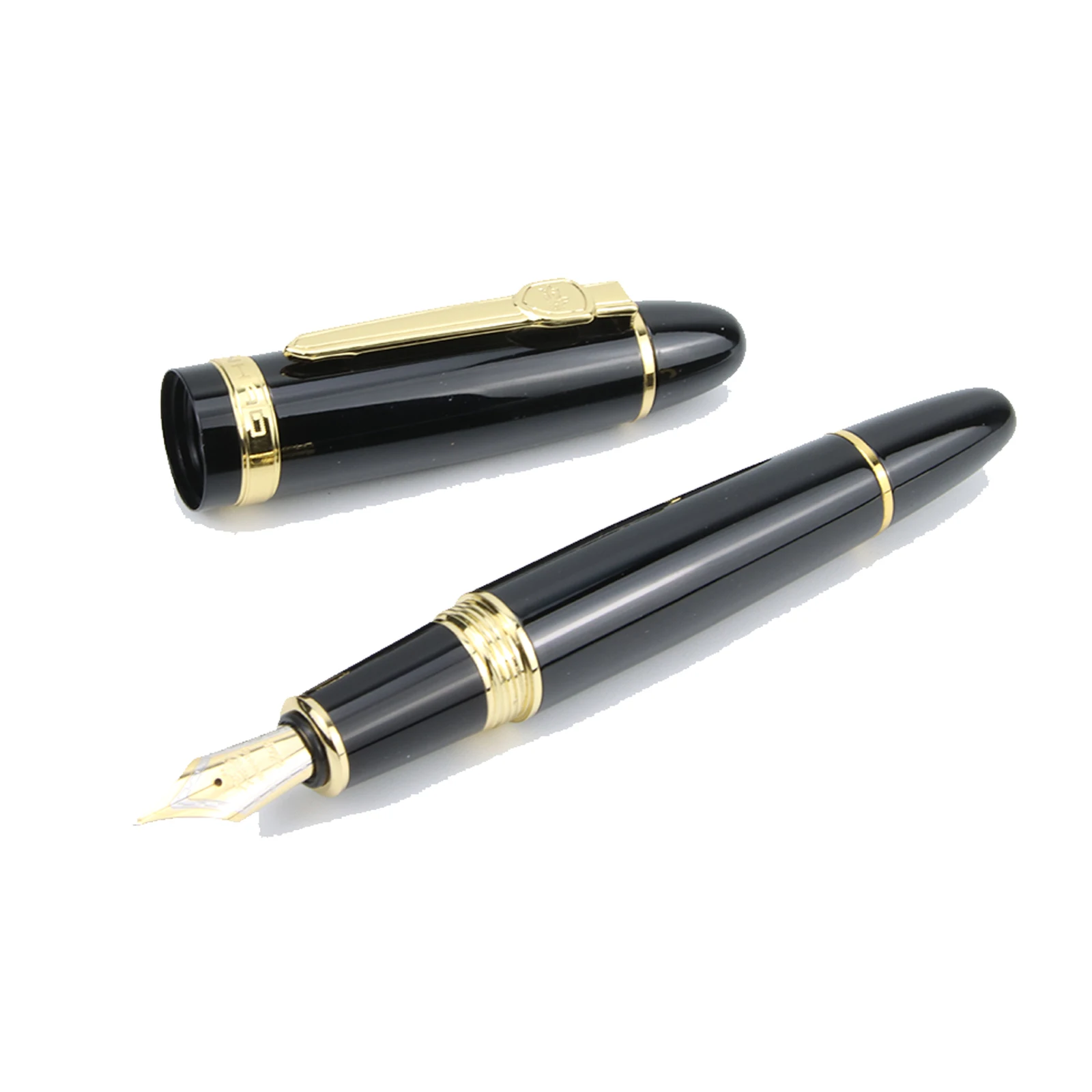 New JinHao X350 Metal Fountain Pen Gold clip EF 0.38mm F nibs office school  supplies