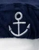 Baby Sailor Hat Infant Nautical Sailor Hats Caps Funny Cosplay Accessories Newborn Cotton Hat 5