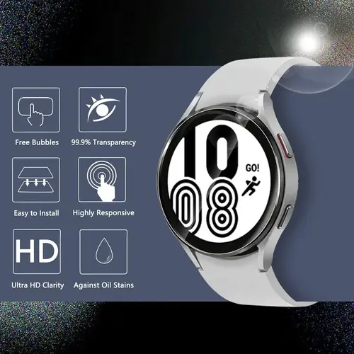 Tempered Glass for Samsung Galaxy Watch 5 4 40mm 44mm Screen Protector Anti-Scratch for Galaxy Watch 5 Pro 45mm Accessories - Image 3