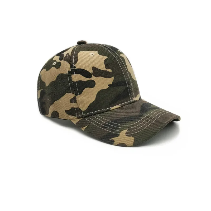 Adjustable Camouflage Tactical Cap Unisex Outdoor Sports Sun Protection Hat Baseball Hat Military Training Camo Cap Hunting
