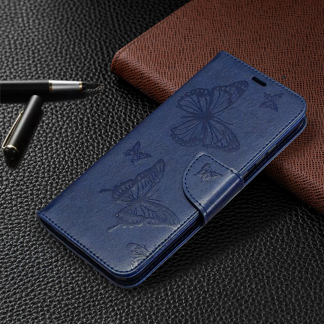 Leather Wallet Flip Case - Elegant Protection and Style
