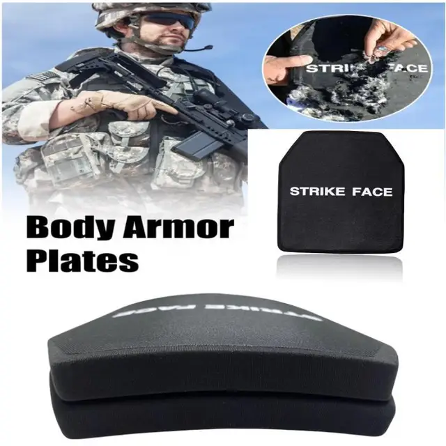 NIJ Class III Pure PE Bulletproof Plate 25X30CM Class 3 Bulletproof Plate Tactical Insertion Plate Backpack Deck Body Armor 2