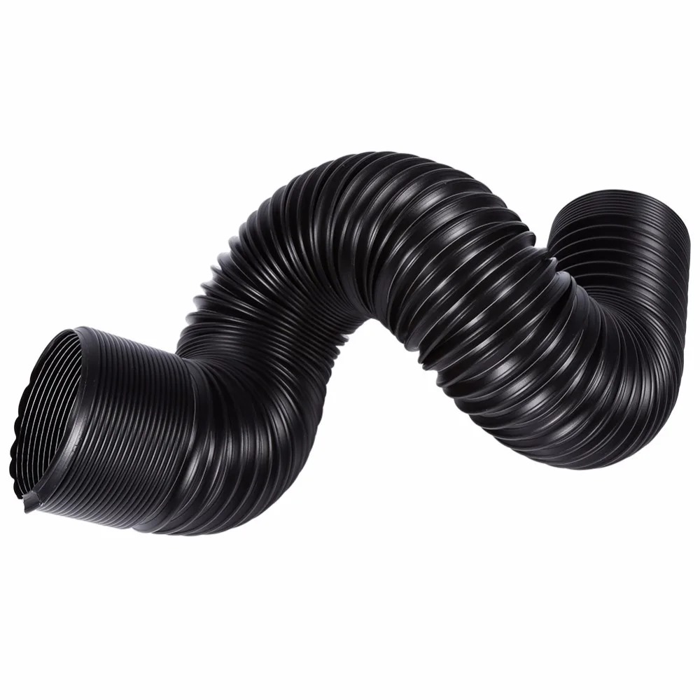 1 Set Universal Car 3 Inch Carbon Fibre Cold Air Filter Feed Enclosed Intake Induction Pipe Hose Kit Universal air filters