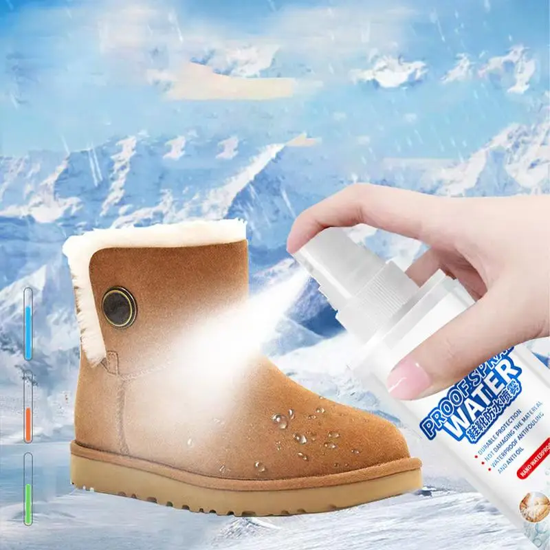 1pc Rain Stain Spray Shoe Protector Spray For Waterproofing Leather And Suede Nano Protector For Waterproof Stain Protect