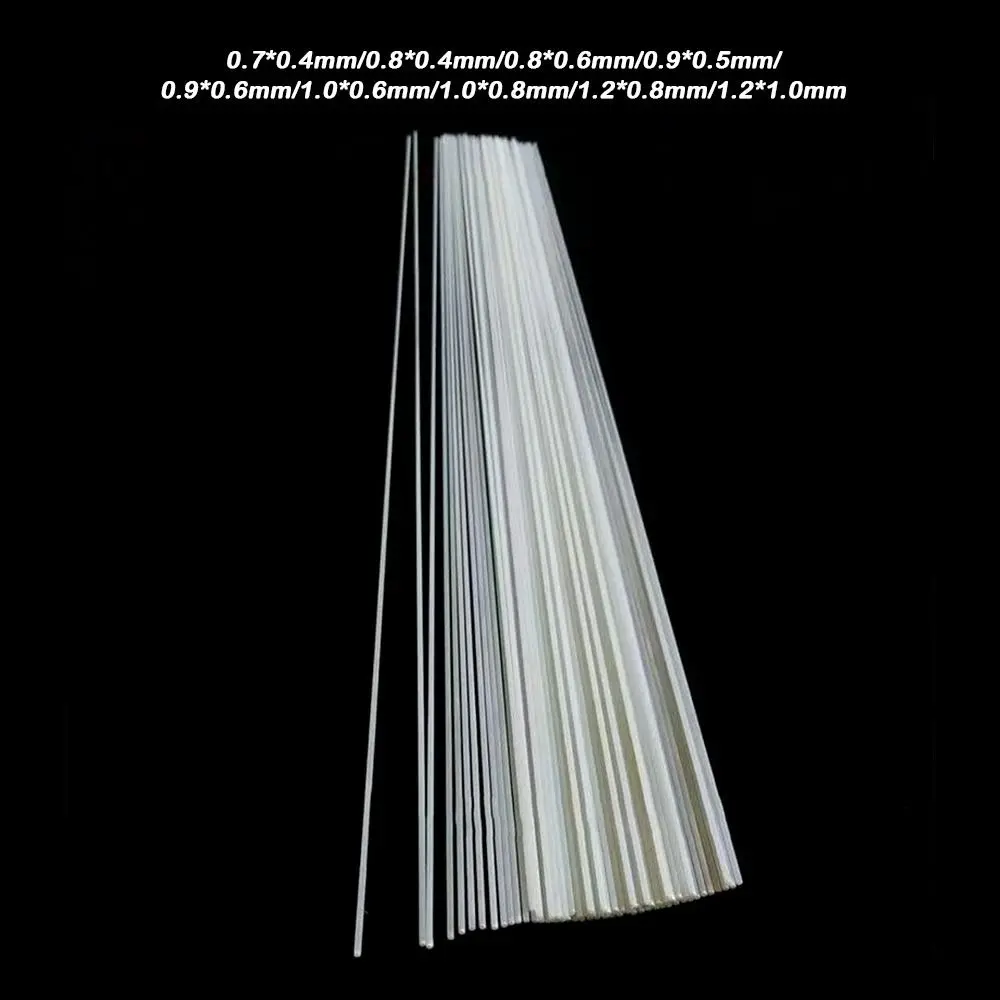 10 Bâtonnets Fibre de Verre Coniques 28cm pour DIY Leurres Calamar Flotteurs et Matériel Queue Pêche