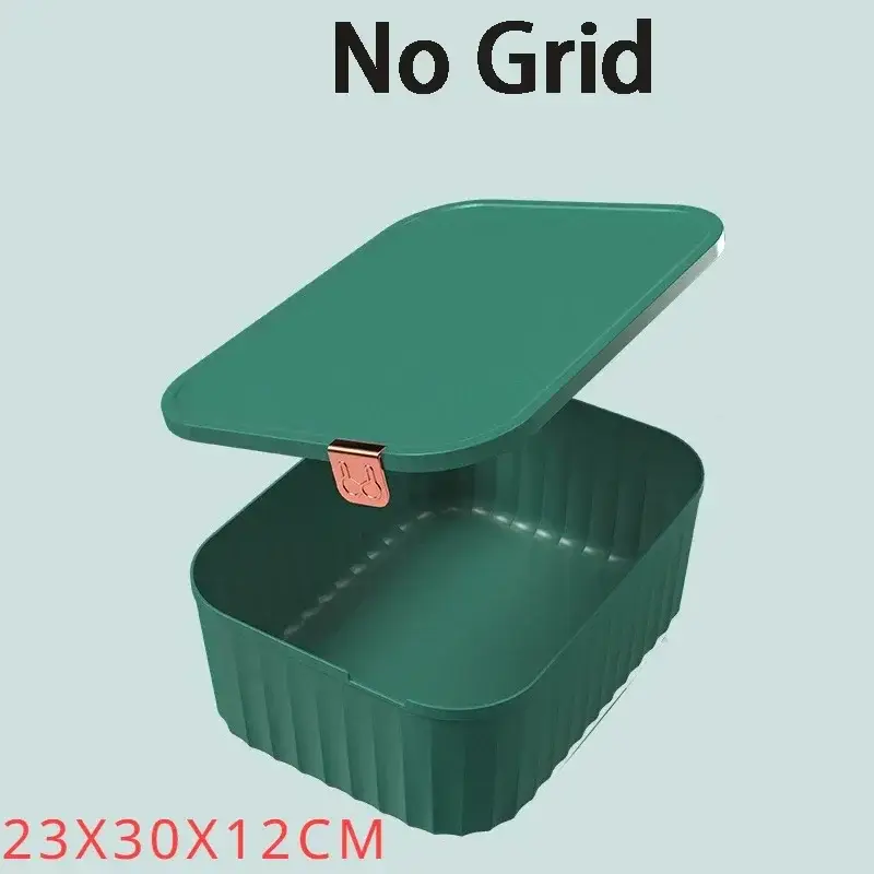 Solid Color Underwear Storage Box Closet Organizer Underwear Socks Drawer Clothes Finishing Box With Lid Wardrobe Organizer - Image 12